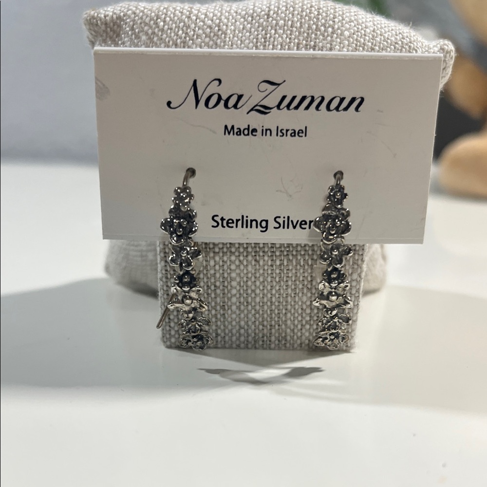 Sterling Silver Earrings by Noa Zuman made in Israel!!